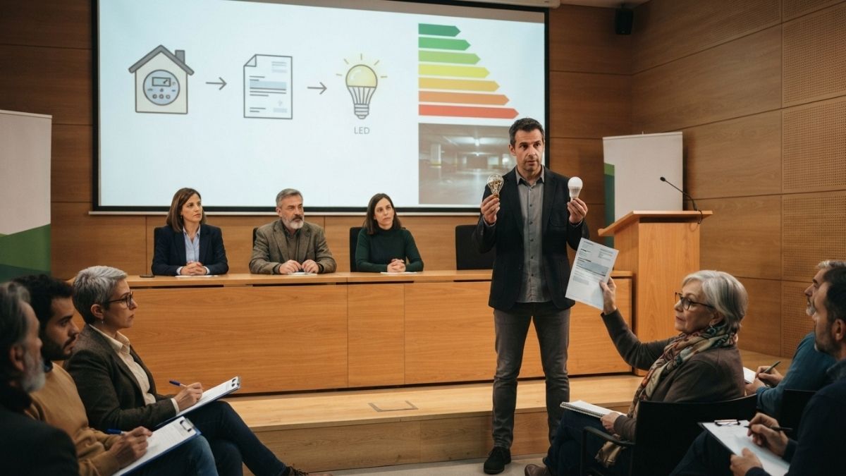 jornada práctica de ahorro de energía