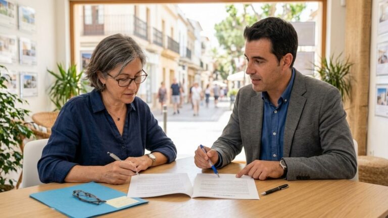 nota de encargo inmobiliaria
