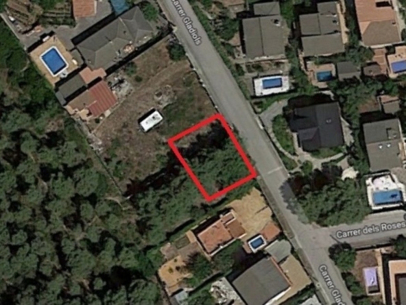 Ref. 7-ALSV0030/1088 - Unique opportunity! Flat plot of 478 m² in the Vora-Sitges Urbanization, Canyelles